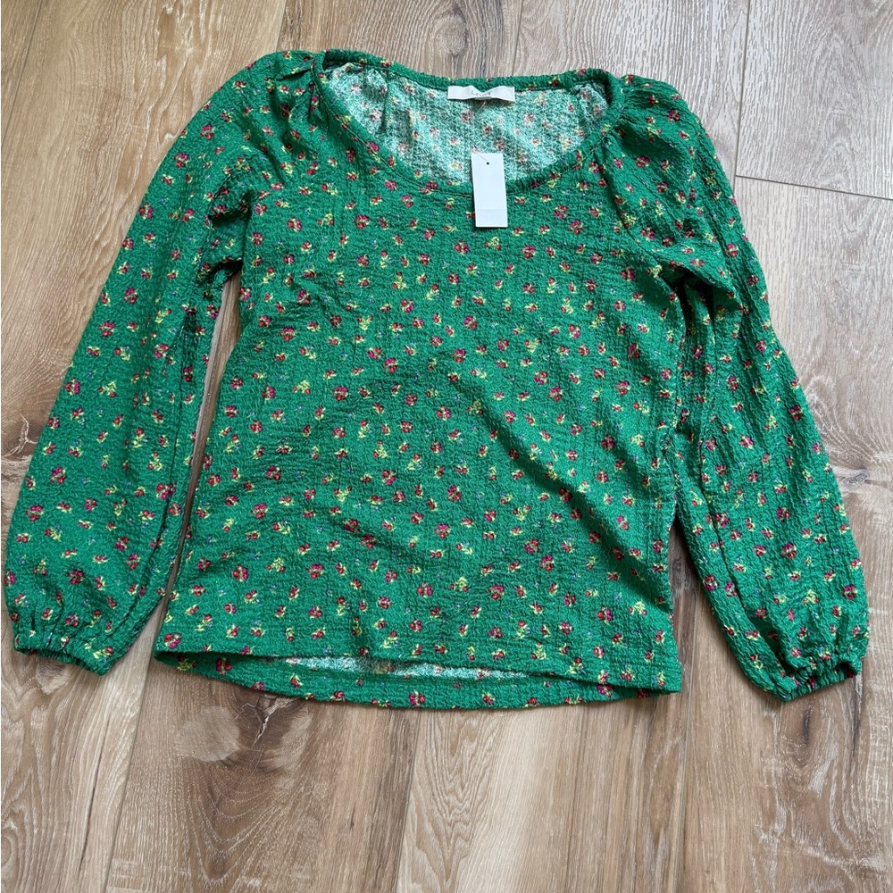 Loft Outlet NWT Green Top
